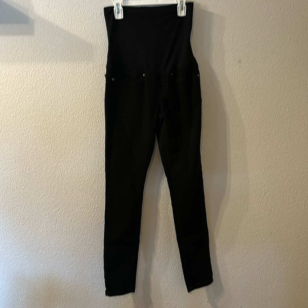 Sandpiper maternity black jeans size small